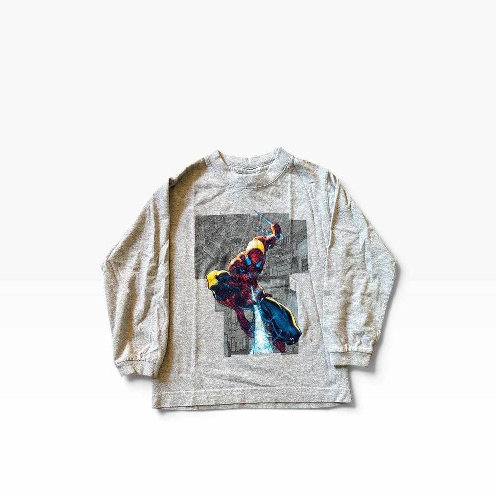 Marvel Men's Grey and Cream Shirt